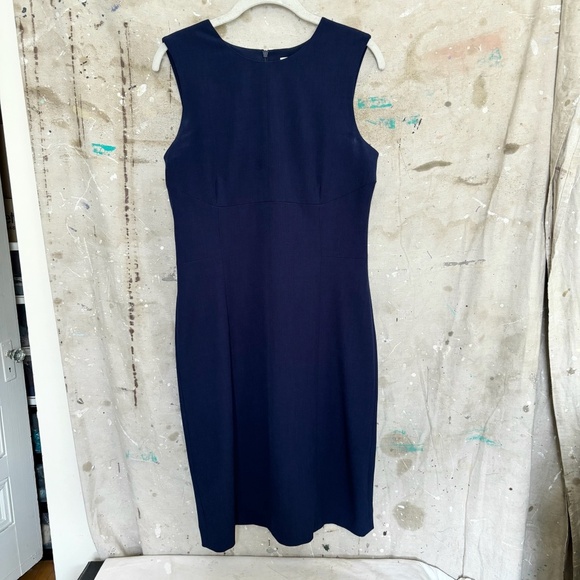 MM Lafleur the Shirley Dress in Deep Indigo - Picture 3 of 6